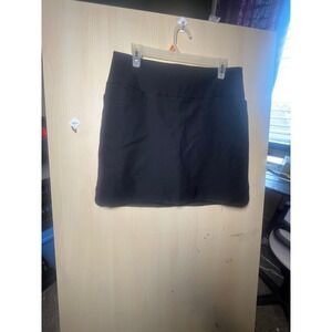S.C. & Co. Black Pull On Active Skort with Built In Shorts Size Large